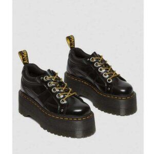 NEW Dr. Martens 5 Eye Quad Max Lug Platform Shoes Womens 9 90s Y2K Grunge Emo